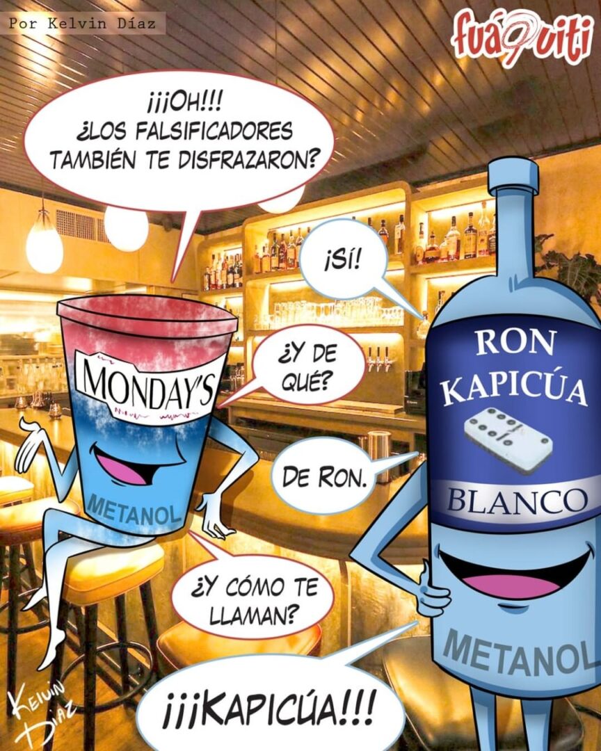 No cogen esa los falsificadores – Caricatura Fuaquiti – 13 de Abril, 2021