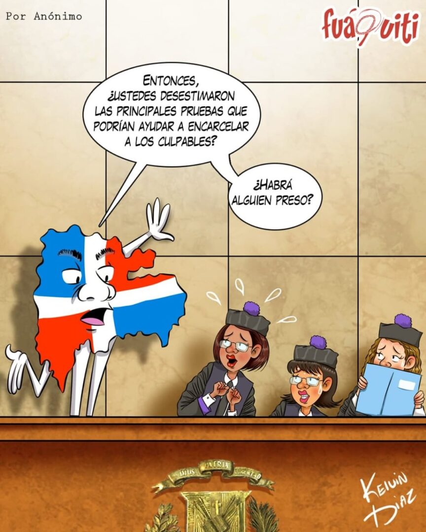 No te me ponga nerviosa Jueza, dime ya que lo que hay – Caricatura Fuaquiti – 23 de Abril, 2021