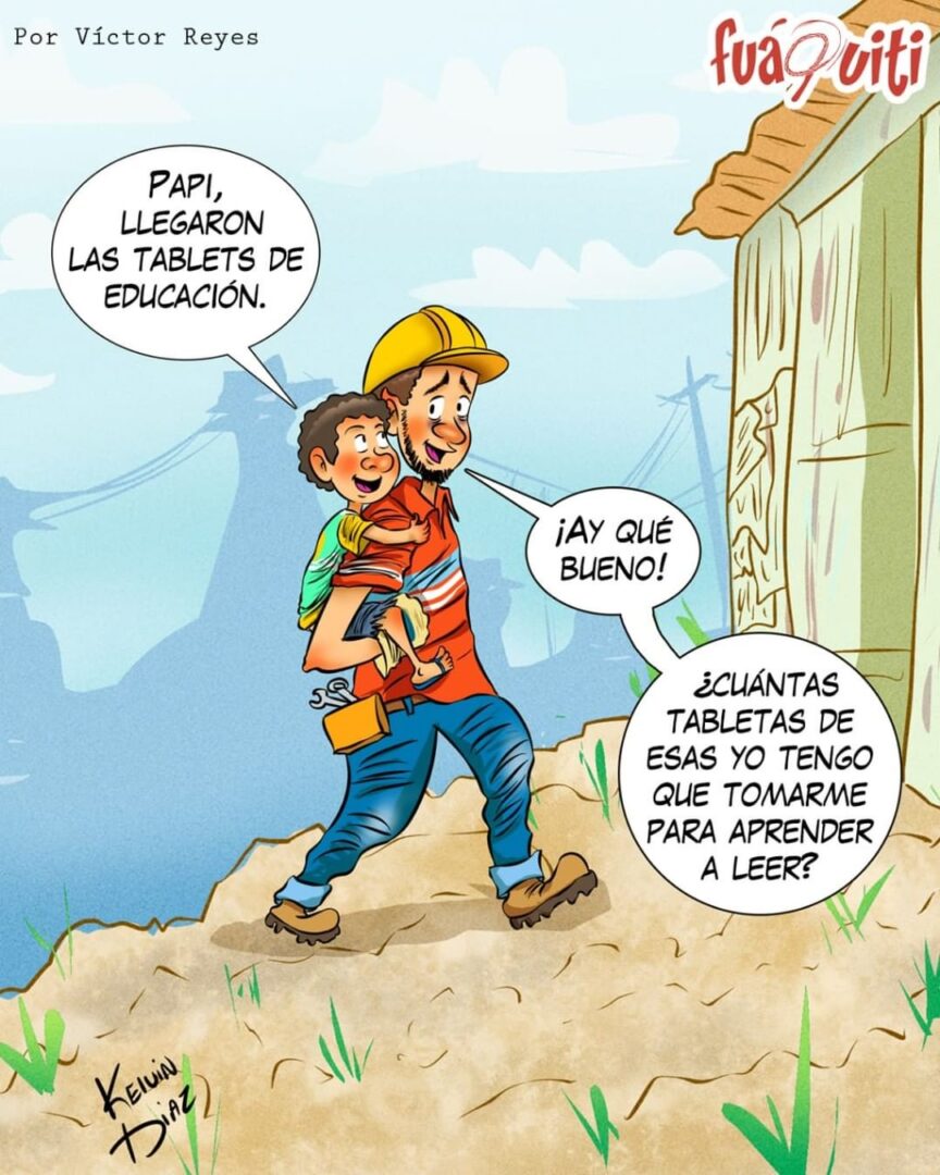 Que fuerte – Caricatura Fuaquiti – 14 de Abril, 2021