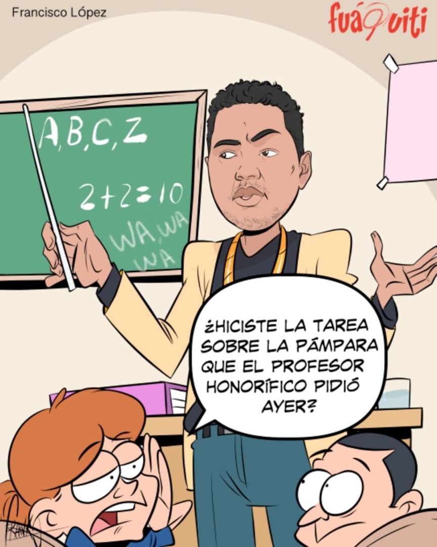 Que no se olvide el compañerismo – Caricatura Fuaquiti – 16 de Abril, 2021