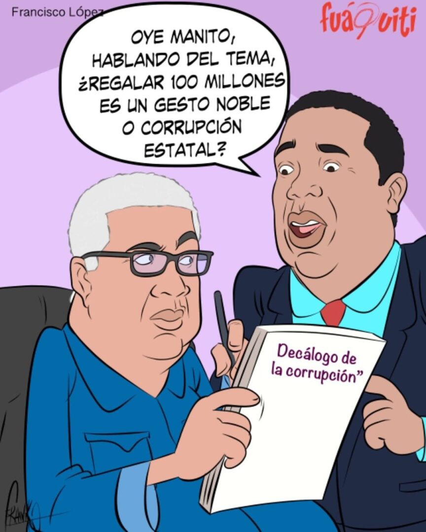 Qué usted opina manito – Caricatura Fuaquiti – 14 de Abril, 2021