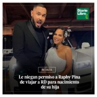 Raphy Pina, Diario Libre, 22 de Abril, 2021