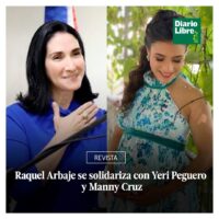Raquel Arbaje, Diario Libre, 14 de Abril, 2021
