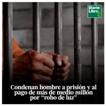 Robo de Energía Eléctrica, Diario Libre, 26 de Abril, 2021