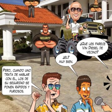 Se cansaron lo vecino ya Vin Diesel no los entiende e' – 15 de Abril, 2021