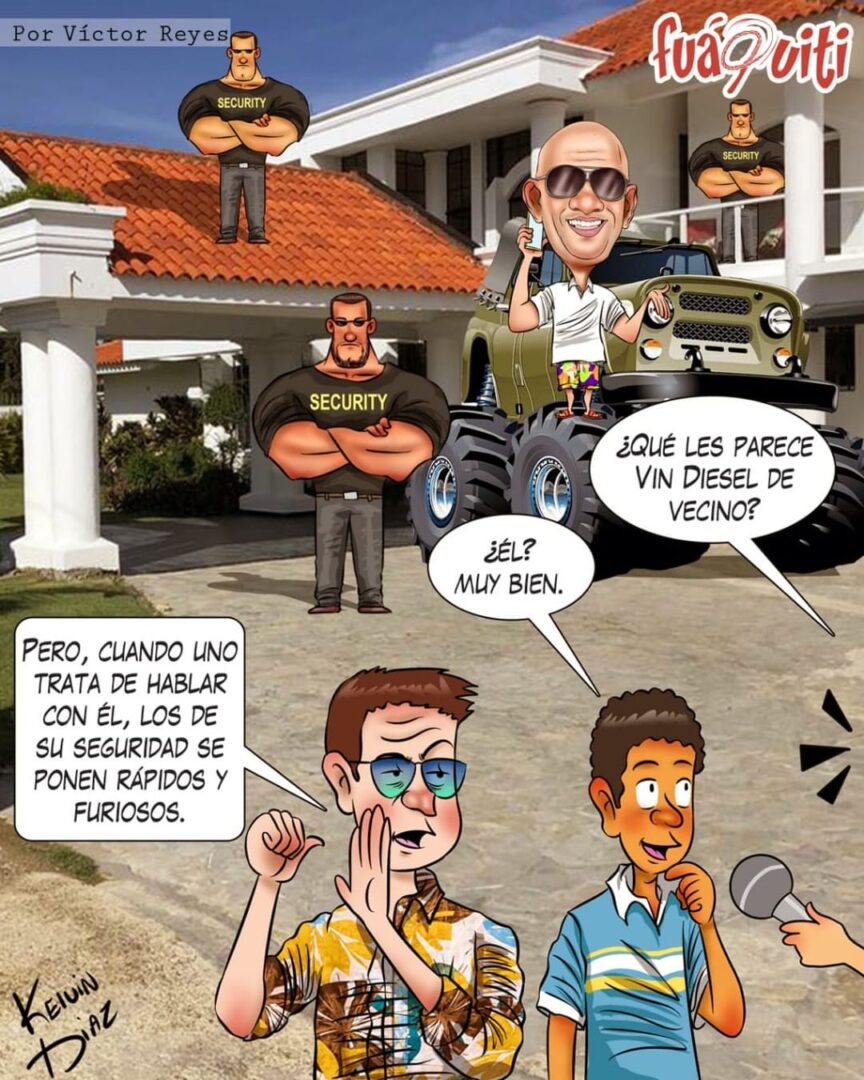 Se cansaron lo vecino ya Vin Diesel no los entiende e' – 15 de Abril, 2021