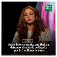 Shakira, Diario Libre, 21 de Abril, 2021