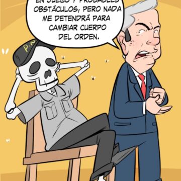 Ta' hablando solo Señor Presi, manéjese – Caricatura Fuaquiti – 08 de Abril 2021