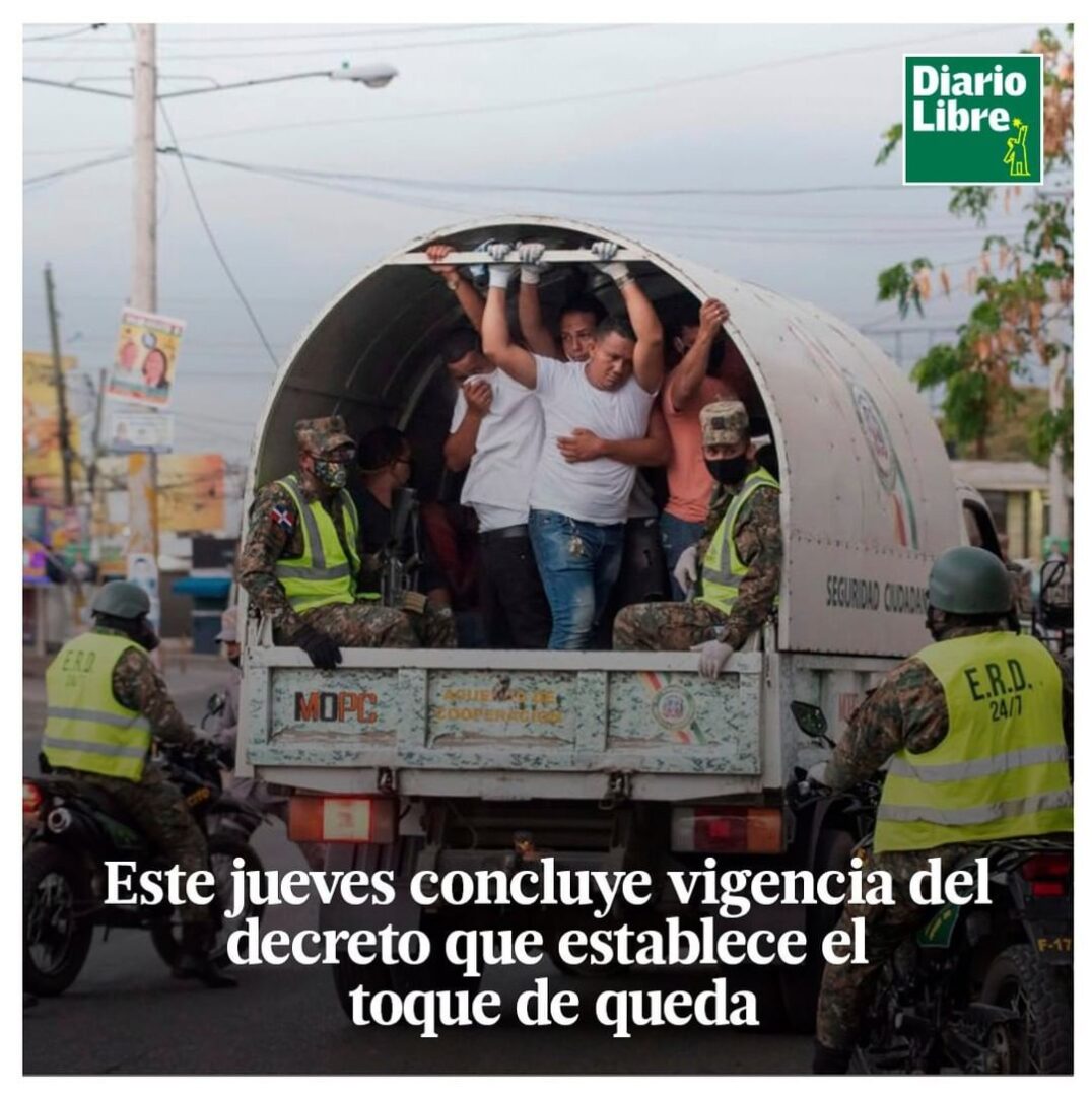 Toque de Queda, Diario Libre, 14 de Abril, 2021