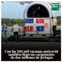 Vacunas y Jeringas, Diario Libre, 21 de Abril, 2021