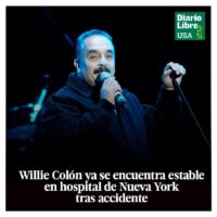 Willie Colón, Diario Libre, 26 de Abril, 2021