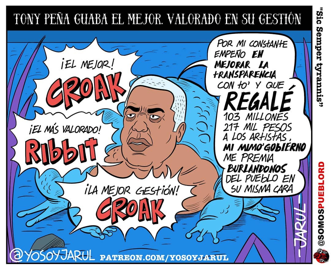 Y burlándose de la gente seria y trabajadora – Caricatura Jarúl – 20 de Abril, 2021