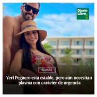 Yeri Peguero, Diario Libre, 14 de Abril, 2021