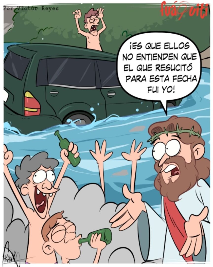 ¡Ayyy ay ay! Vamo' a ve, Quién gana – Caricatura Fuaquiti, 05 de Abril, 2021