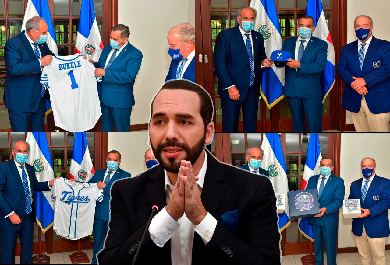 Nayib Bukele: !Ya soy un miembro oficial de los Tigres del Licey!