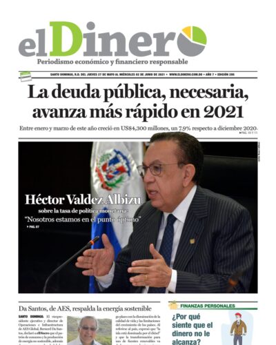 Portada Periódico El Dinero, Jueves 27 de Mayo, 2021