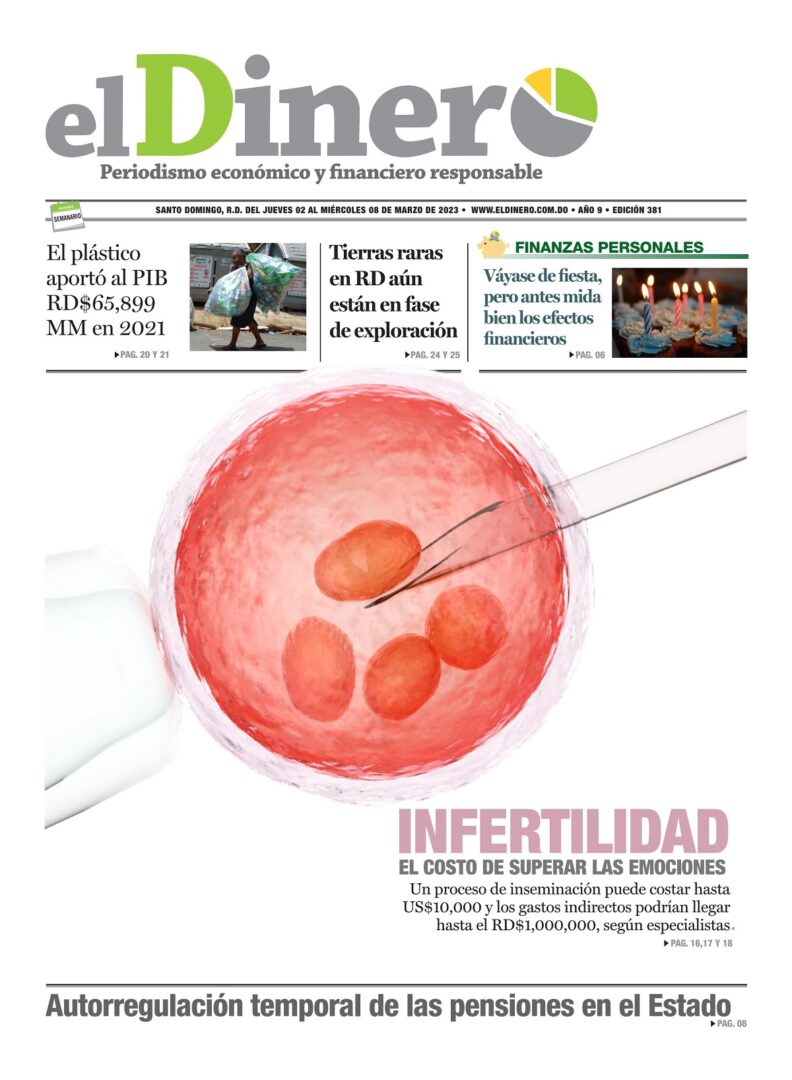 Portada Periódico El Dinero, Jueves 02 Marzo, 2023
