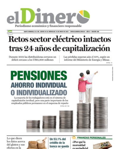 Portada Periódico El Dinero, Jueves 04 Abril, 2023