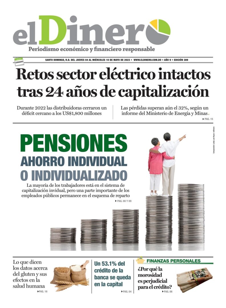 Portada Periódico El Dinero, Jueves 04 Abril, 2023