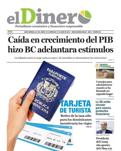 Portada Periódico El Dinero, Miércoles 14 Junio, 2023