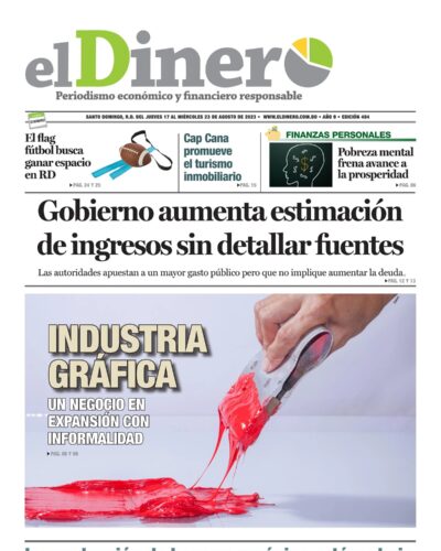 Portada Periódico El Dinero, Jueves 16 Agosto, 2023