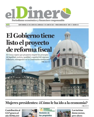 Portada Periódico El Dinero, Jueves 06 Junio, 2024
