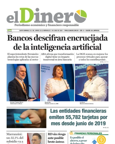 Portada Periódico El Dinero, Jueves 25 Julio, 2024