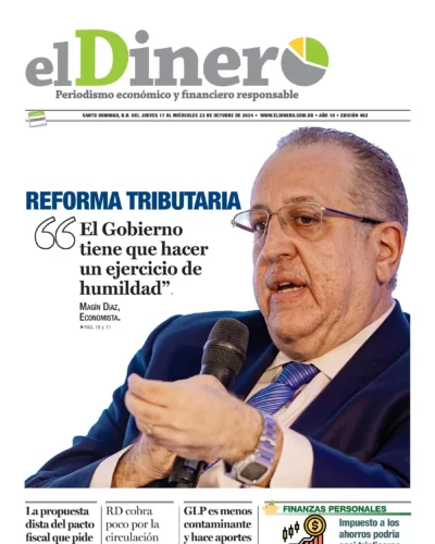 Portada Periódico El Dinero, Jueves 17 Octubre, 2024