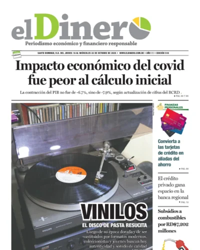 Portada Periódico El Dinero, Viernes 17, Octubre, 2025