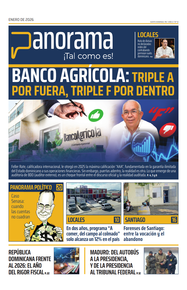 Portada Periódico Panorama, Enero, 2026