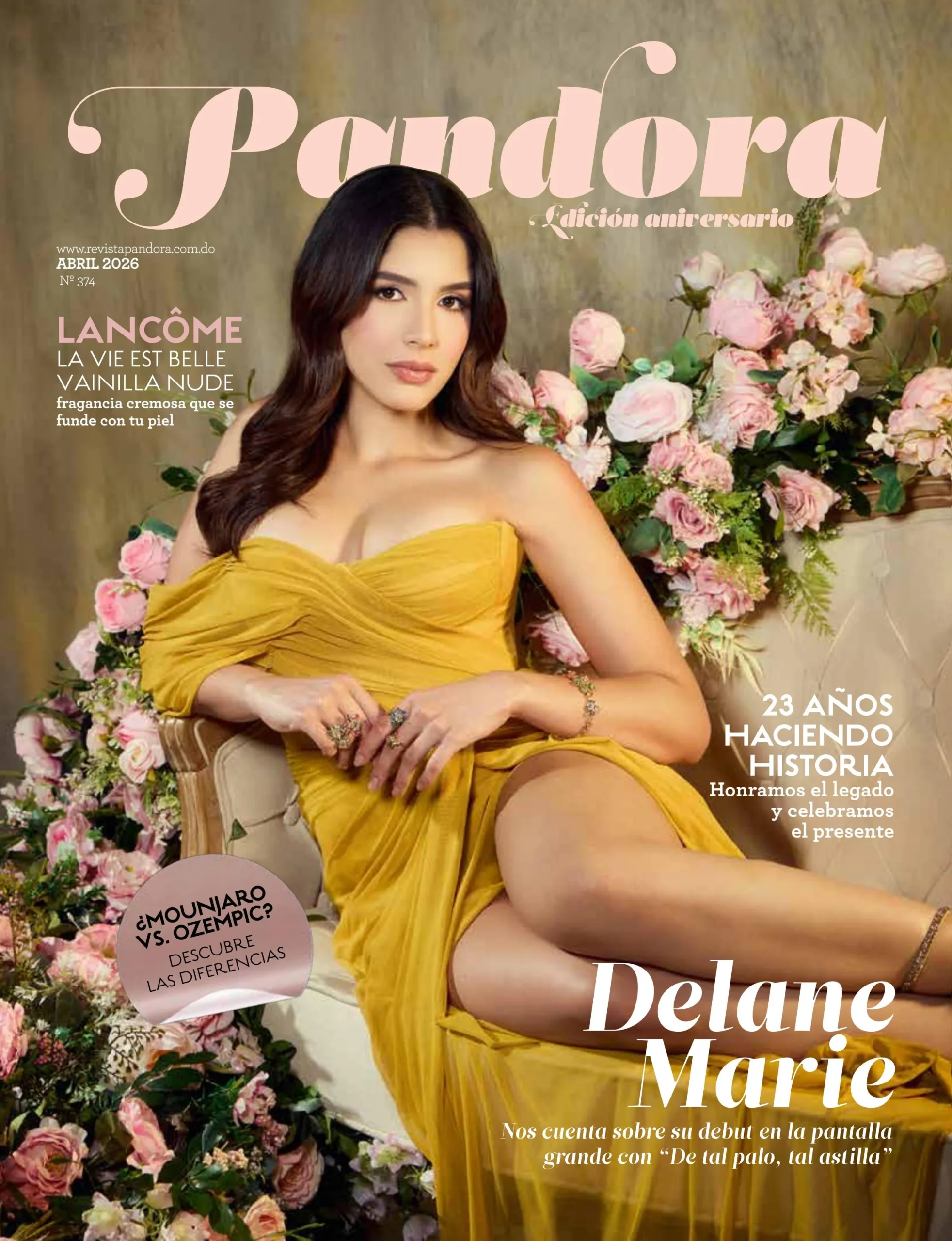 Portada Pandora, Abril 2026