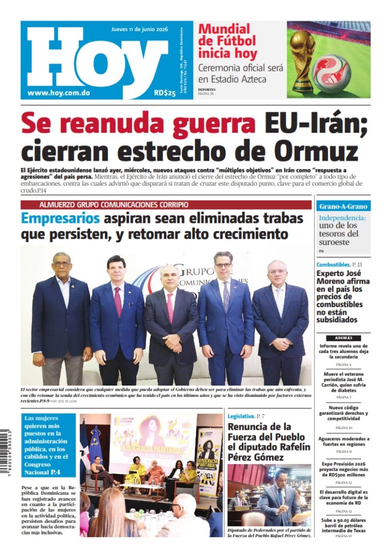 Edicion Impresa Lunes 15 De Junio De 2026