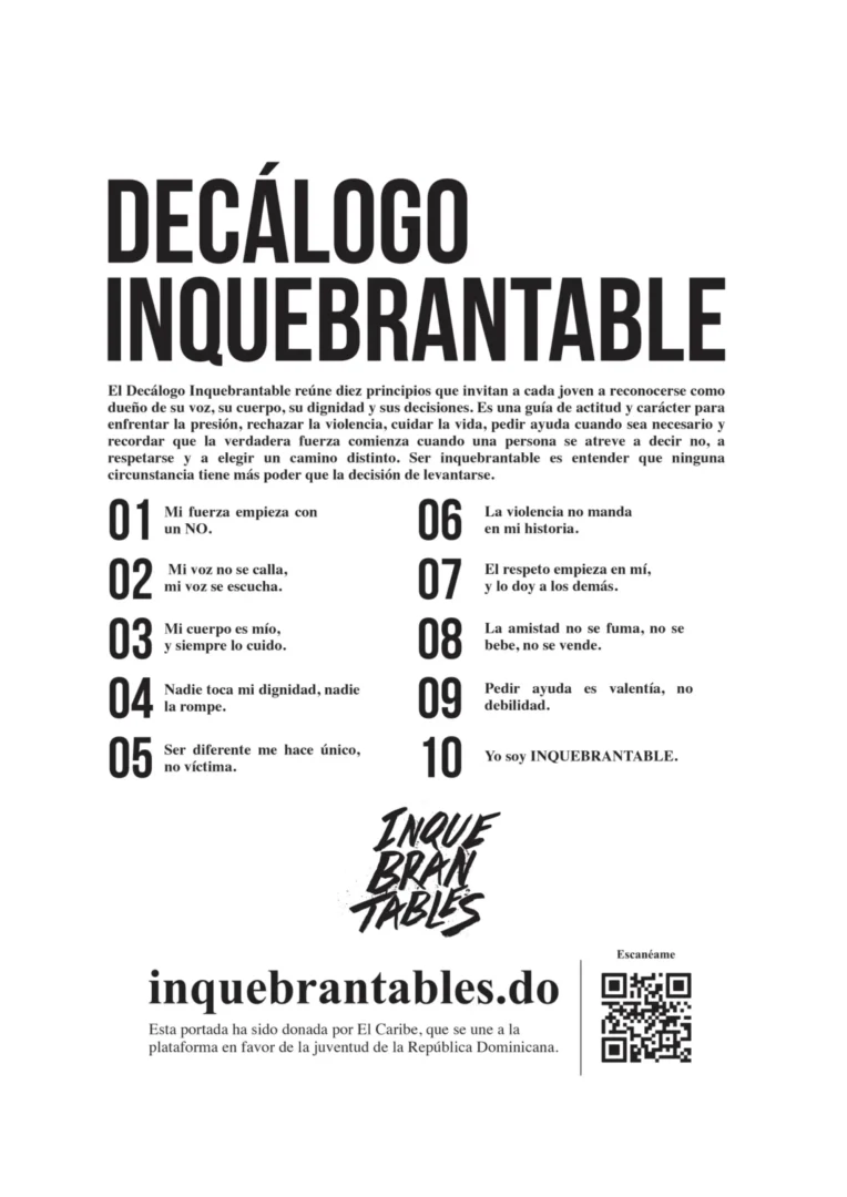 Portada Periódico El Caribe Promo Inquebrantables Lunes 22 Junio 2026
