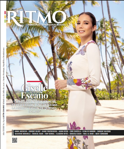 Portada Ritmo Social Giselle Escano, Julio 2026
