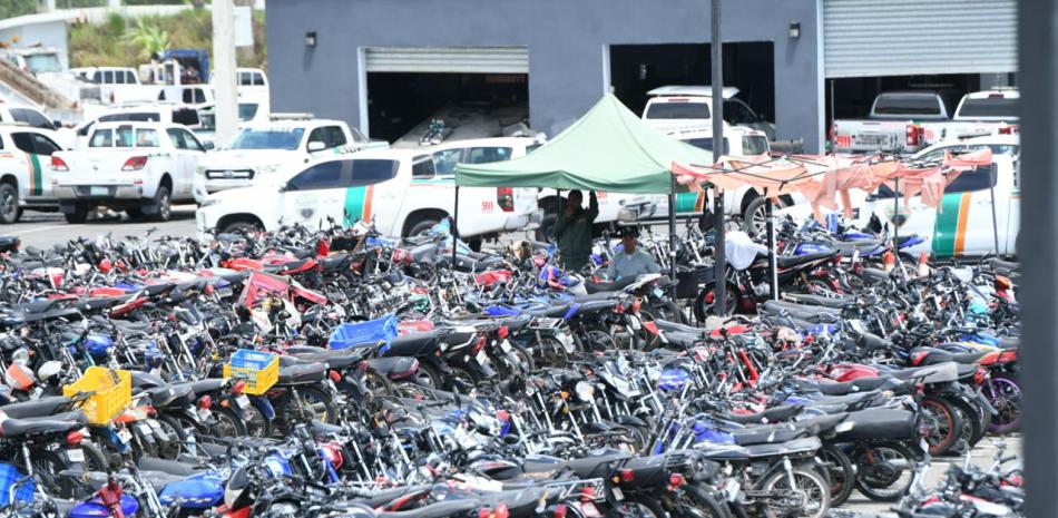 Cientos de motocicletas están retenidas por violación a la Ley de Tránsito