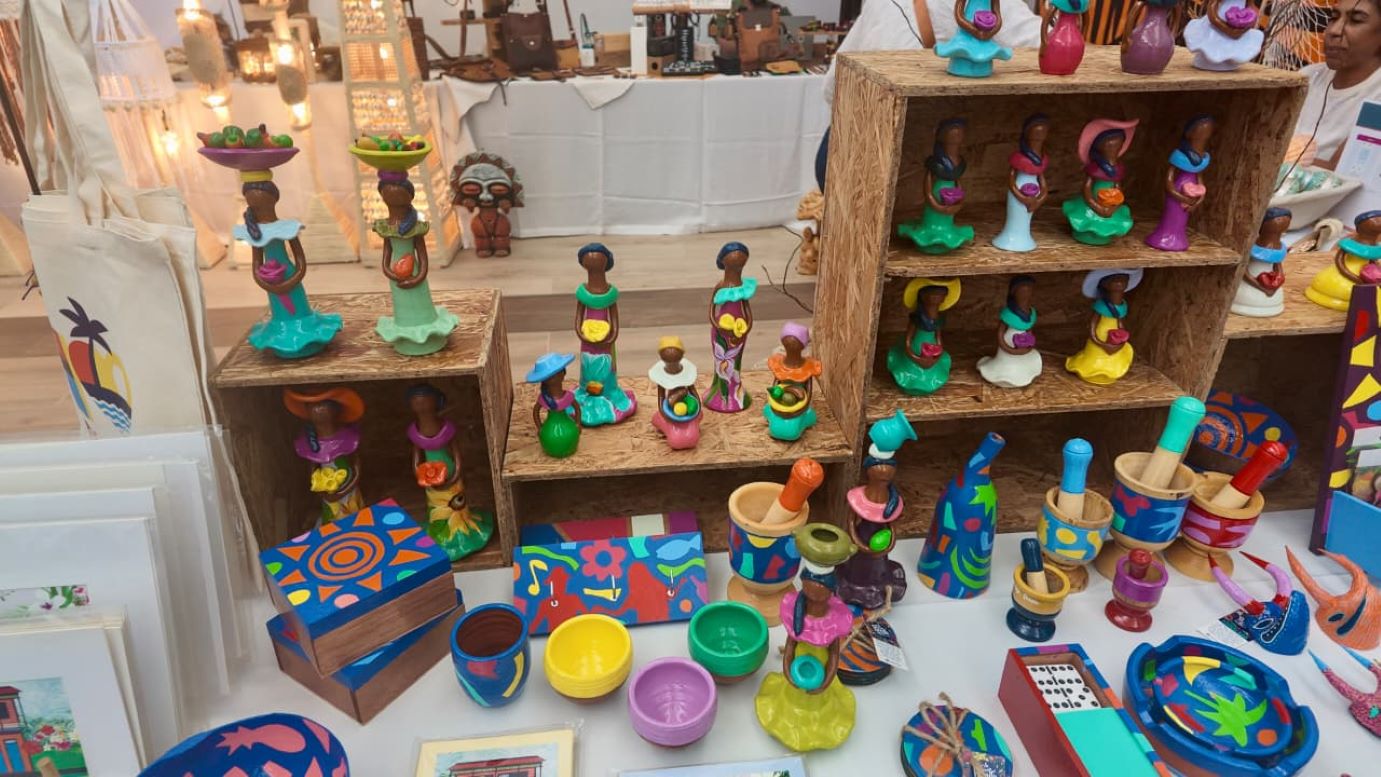 De la nostalgia por su país a una marca de artesanía dominicana