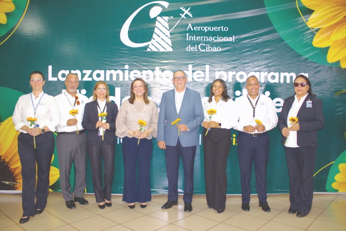 Aeropuerto del Cibao se integra a programa internacional para fortalecer la inclusión