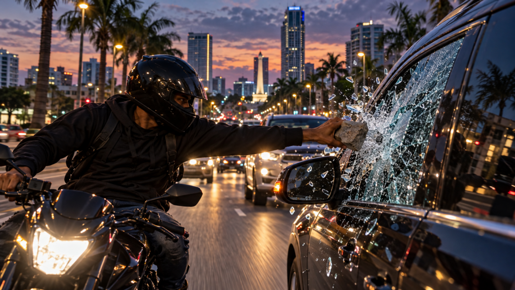 Aníbal Germoso: “Los motoristas se dieron cuenta de que la intimidación les ha resultado”