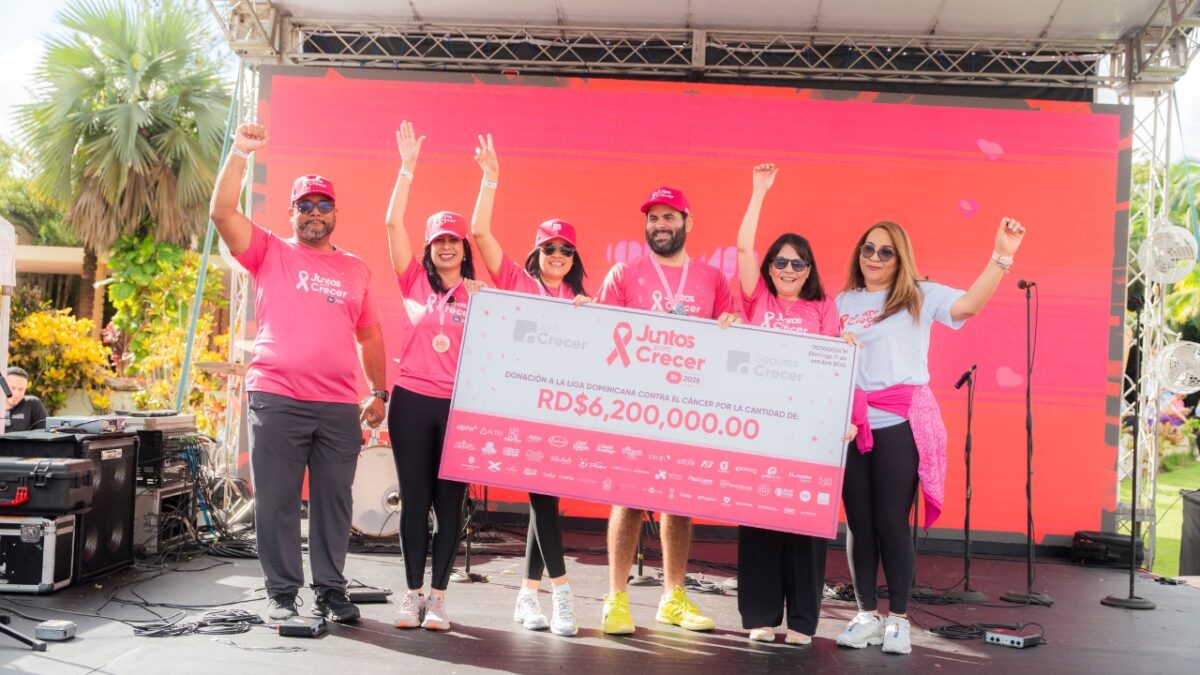 Caminata 5K recauda RD$6.2 millones para pacientes con cáncer en RD