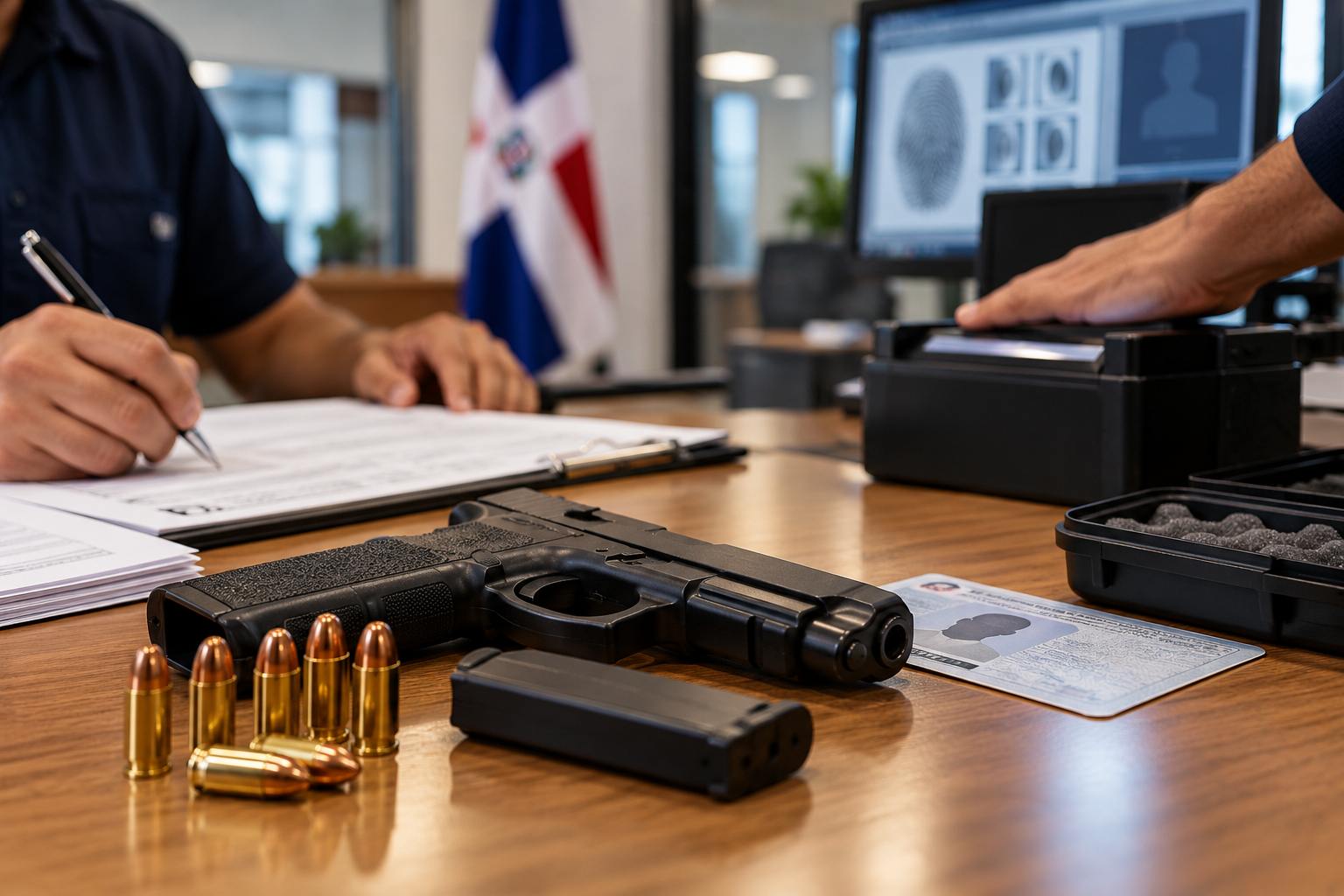 En RD cuesta casi 12 mil pesos obtener la licencia para portar un arma de fuego