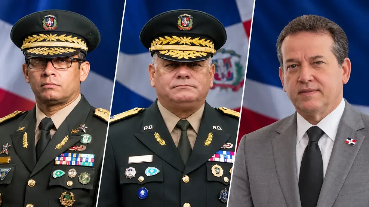 Ministro de Defensa y comandante del Ejército viajan a Washington en medio de investigación por municiones en Haití
