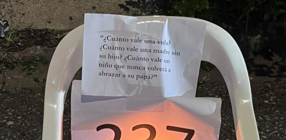 Movimiento Jet Set asegura en vigilia fueron 237 los fallecidos en la tragedia