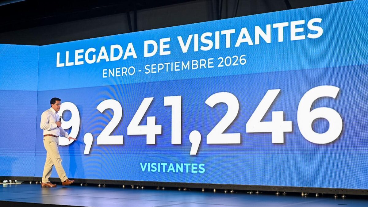 RD recibe más 9,2 millones de visitantes hasta septiembre